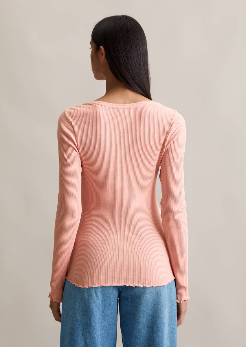 DfC longsleeve slim made from organic cotton stretch