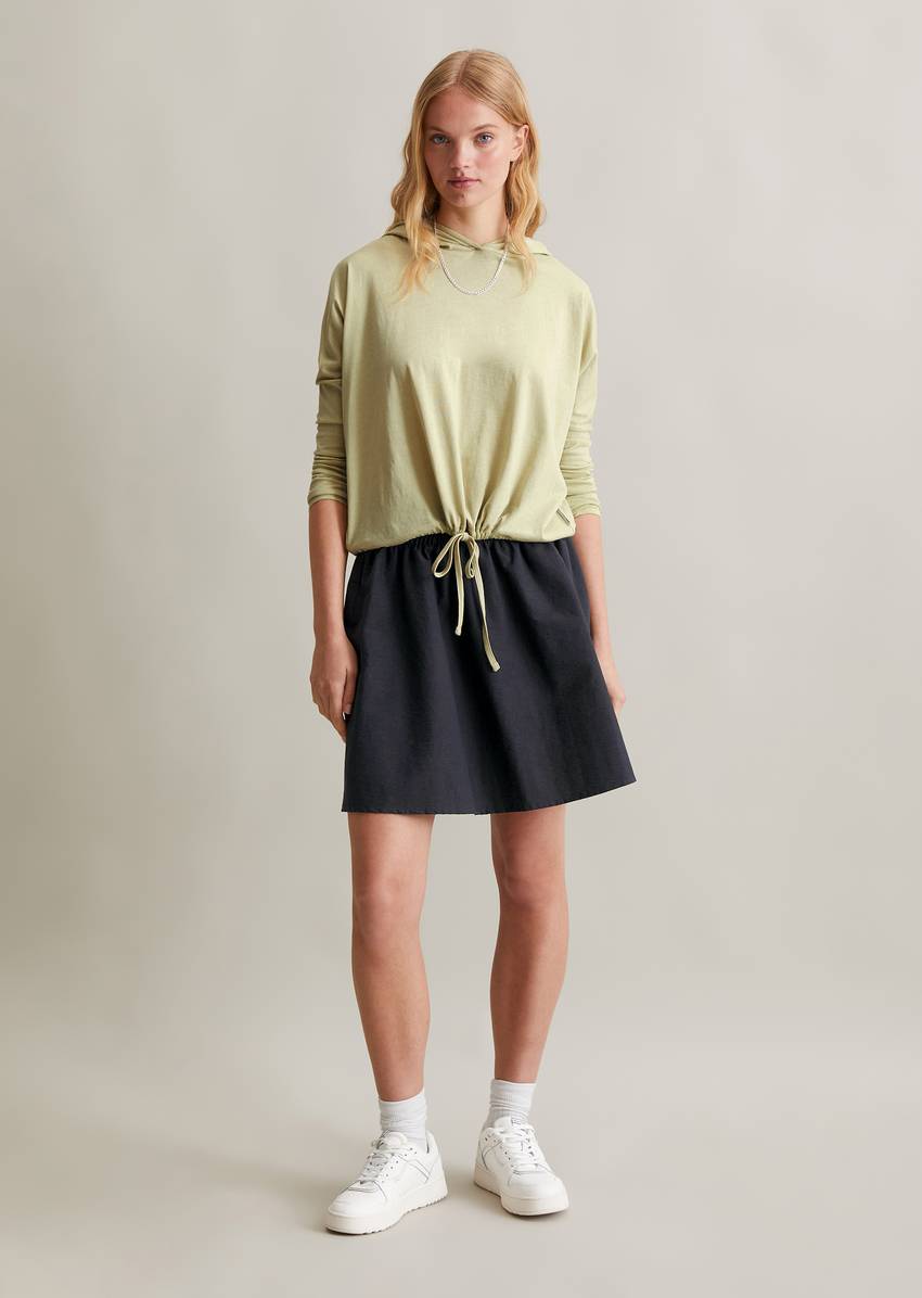 DfC hooded longsleeve relaxed made from soft organic cotton