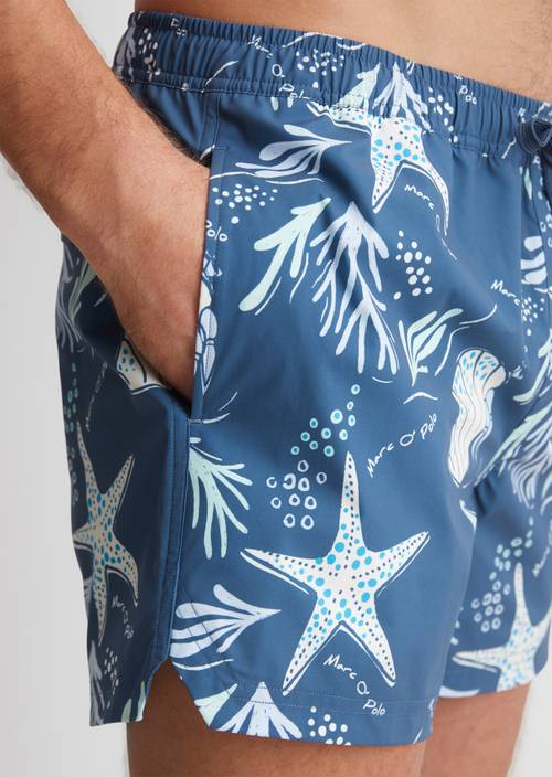 Swimming shorts made from recycled material