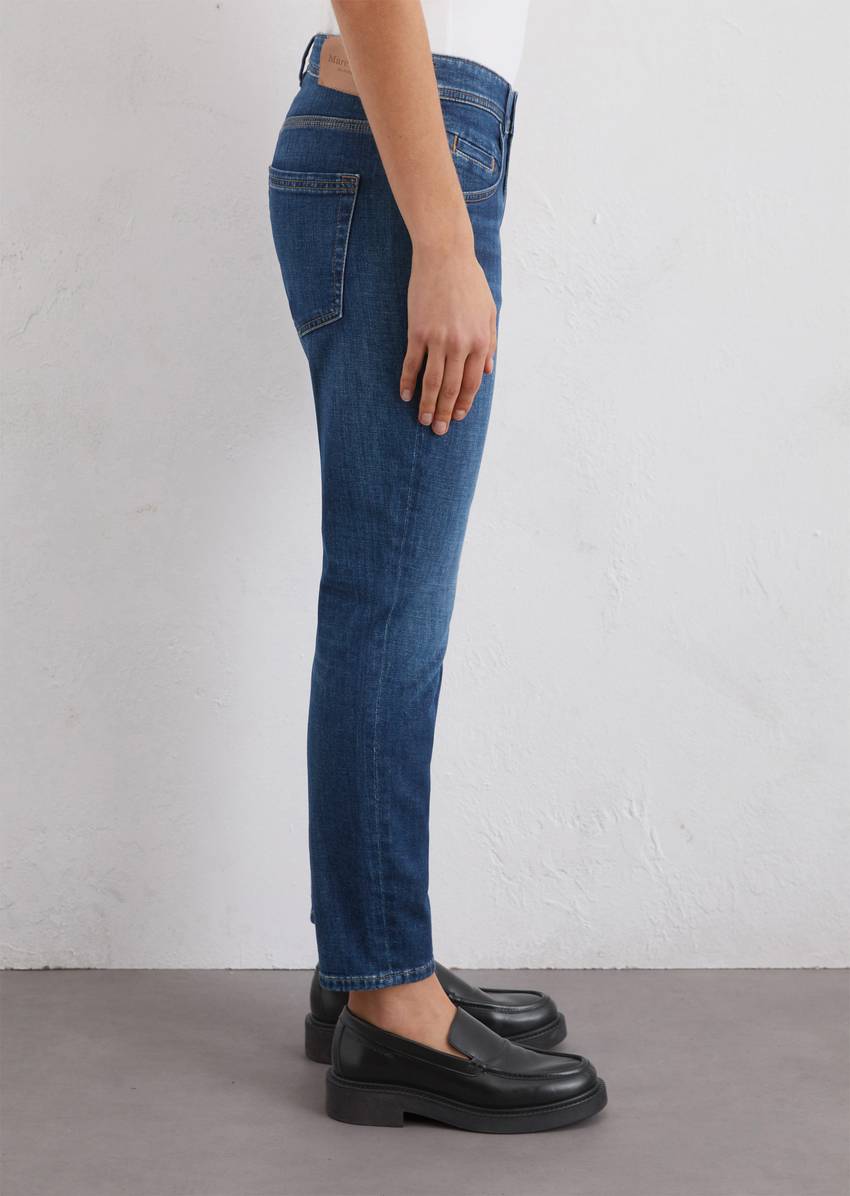 Jeans model Theda boyfriend made from soft cotton stretch
