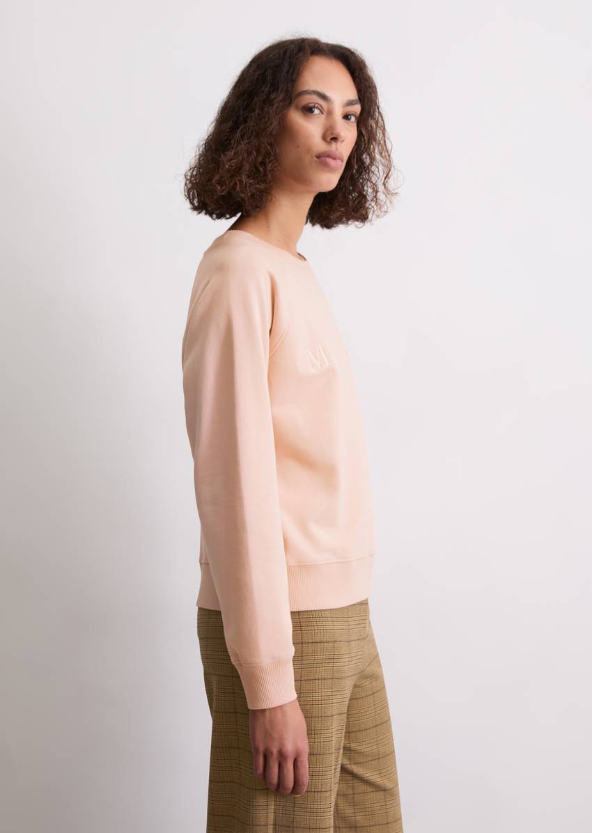 Logo sweatshirt relaxed made from organic cotton