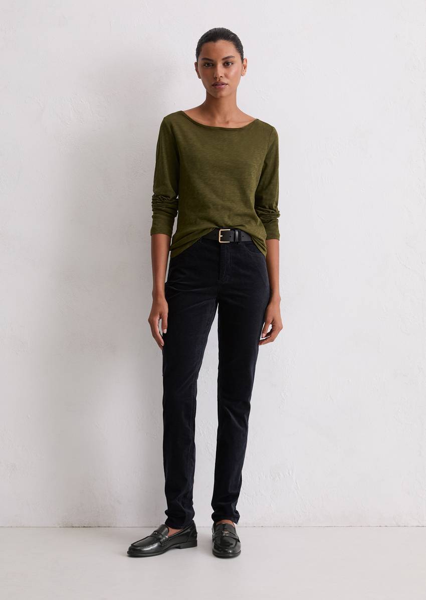 U-boat longsleeve regular made from organic cotton quality