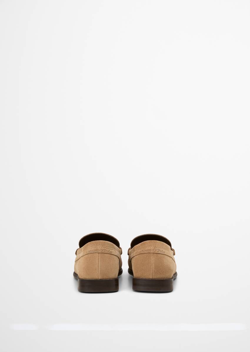 Loafer made from high-quality suede cowhide