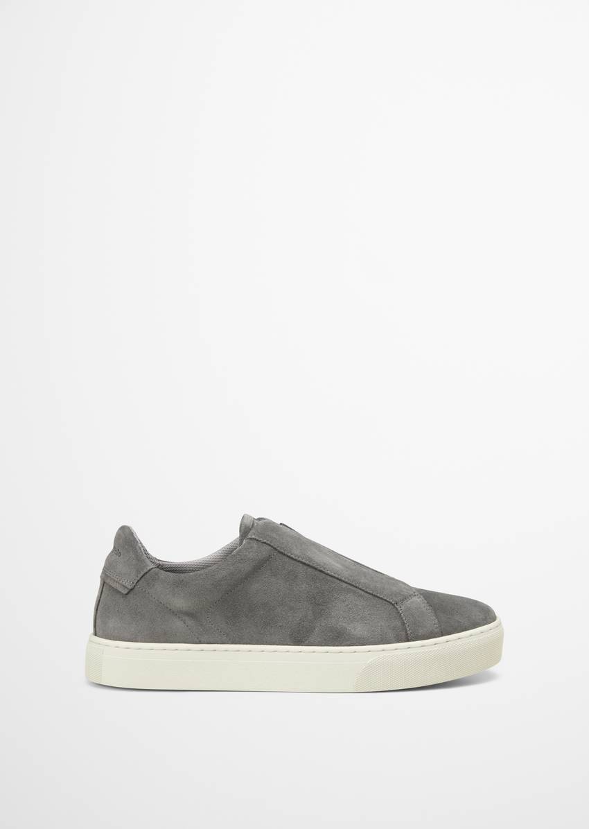Sneaker made from suede