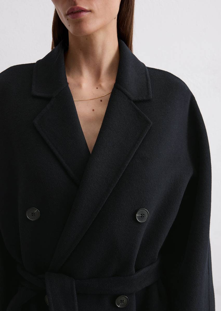 Wool coat Travel Collection made from doubleface quality