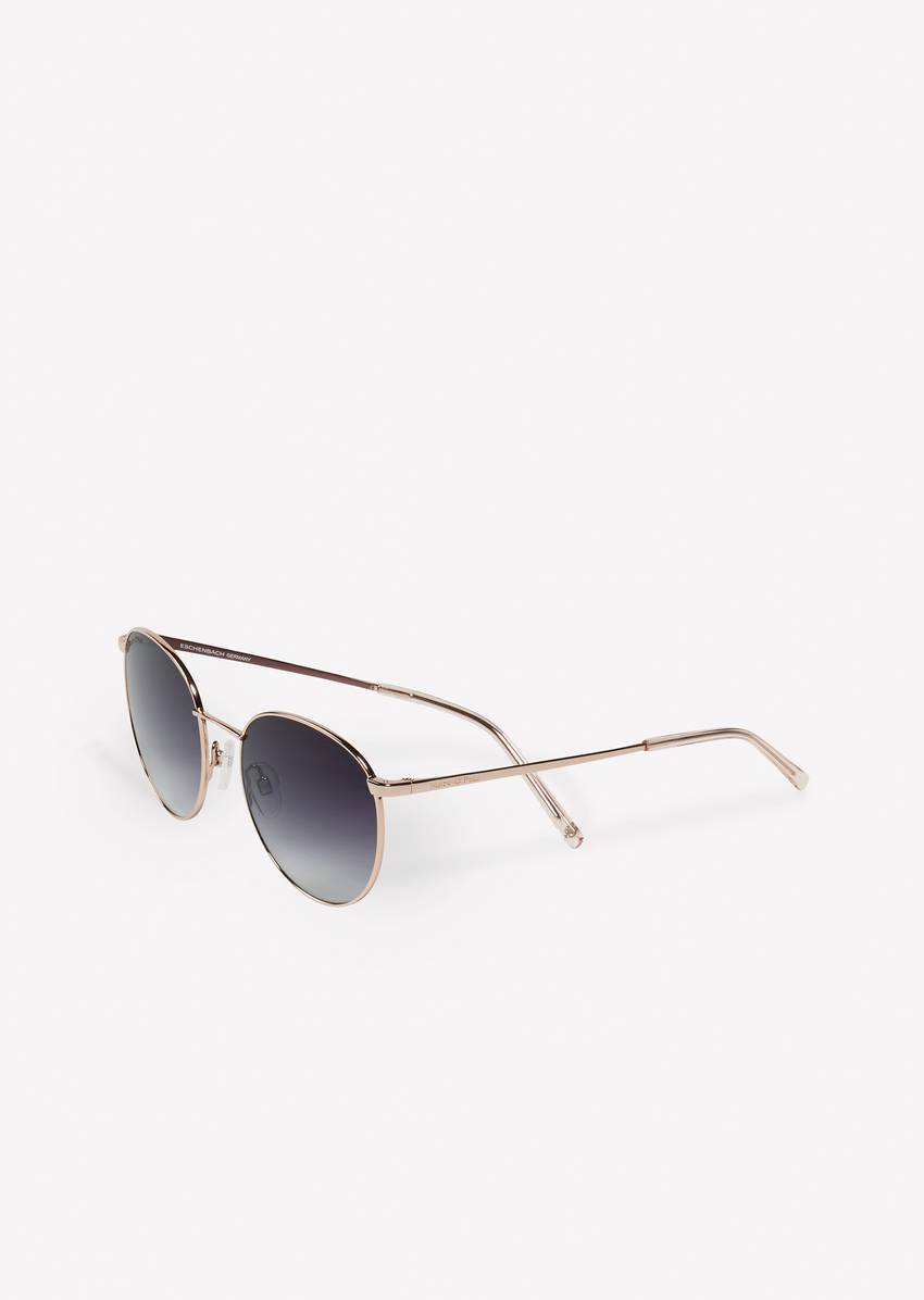 Unisex sunglasses with metal frames