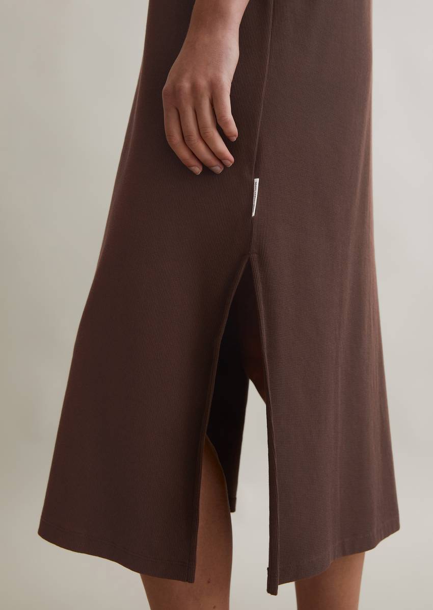 DfC jersey dress relaxed made from ribbed organic cotton