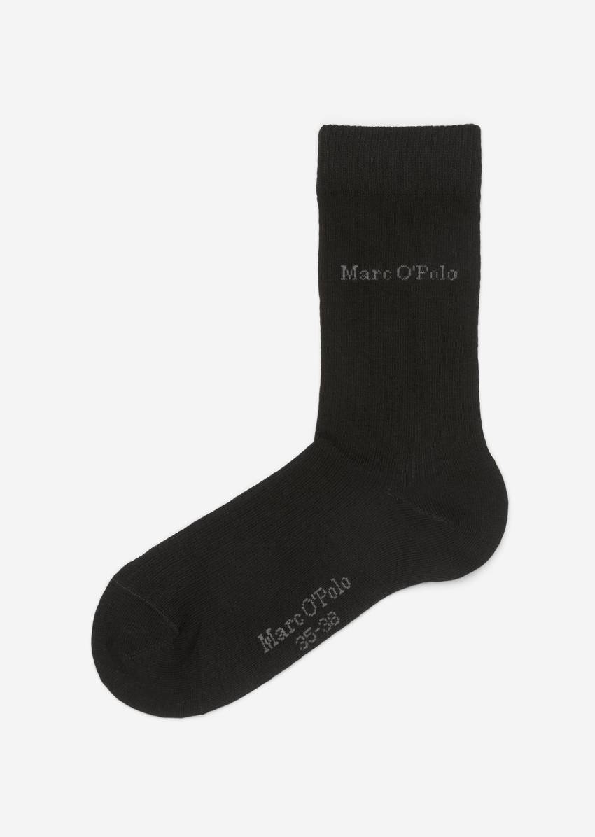 Sporty ribbed socks Pack of two