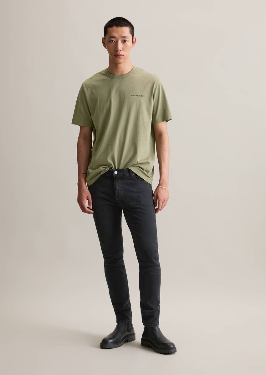 Relaxed T-shirt with large photo print on the back