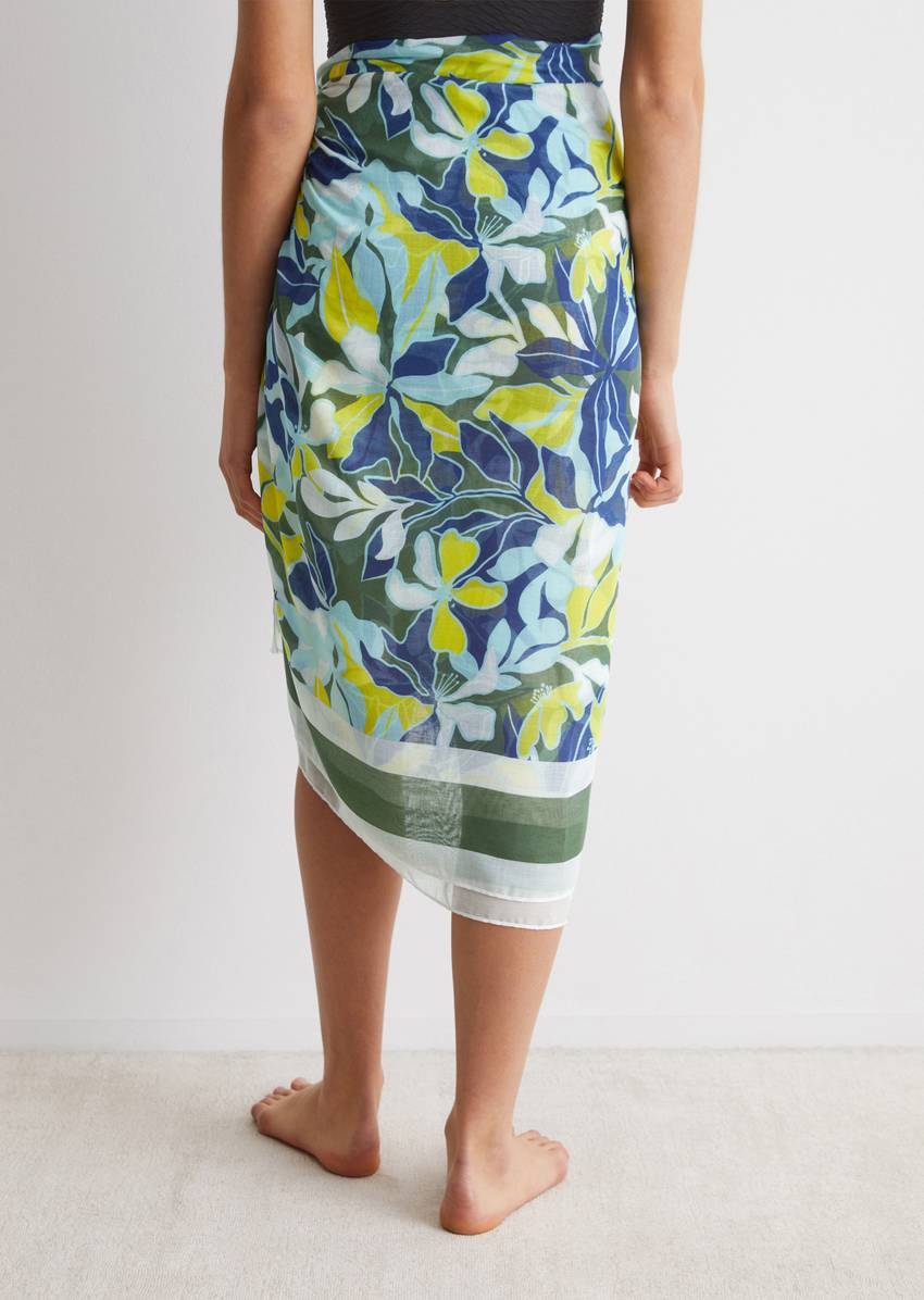 Pareo made from recycled quality