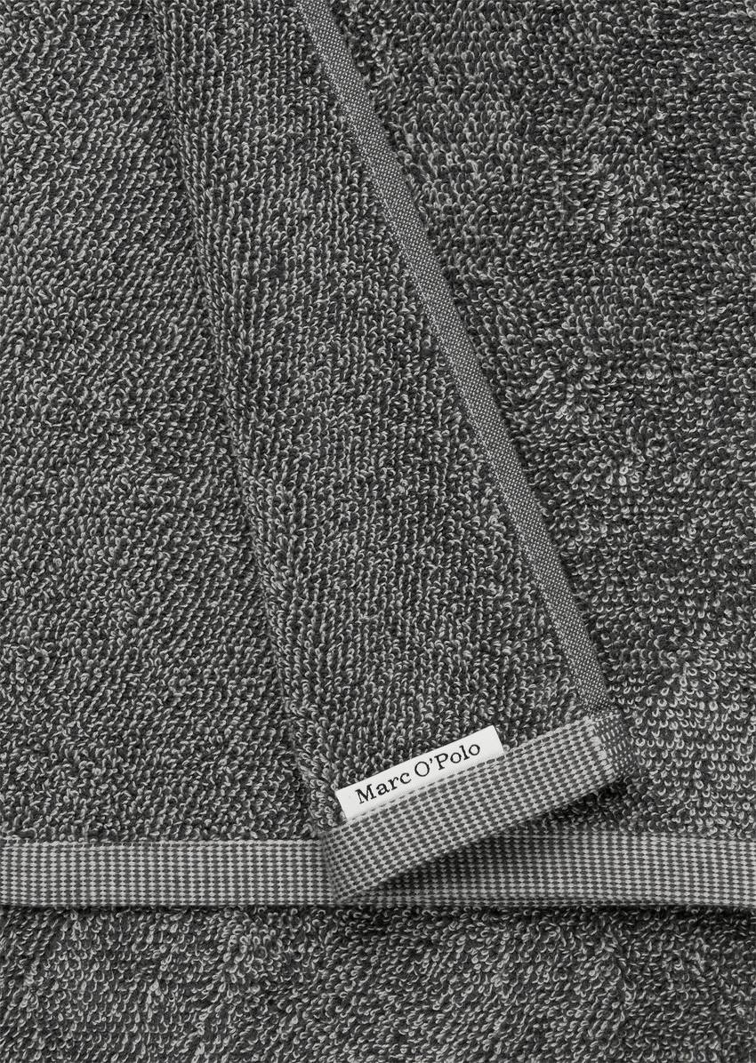 Towel model Timeless melange made from organic cotton terry