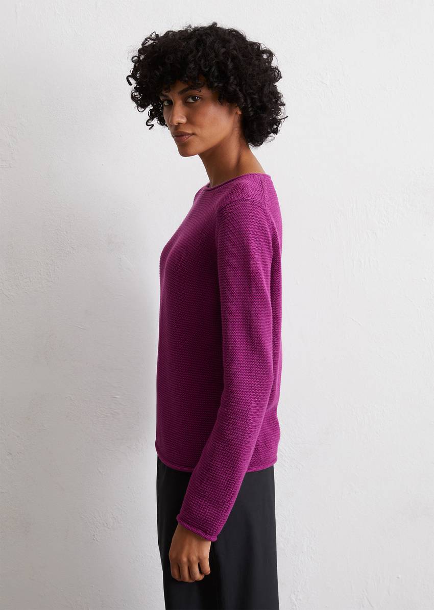 DfC Sweater regular made from soft cotton yarn