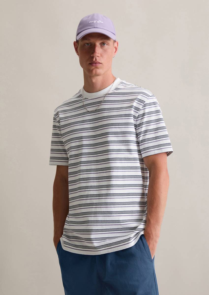Relaxed T-shirt in medium-weight organic cotton jersey