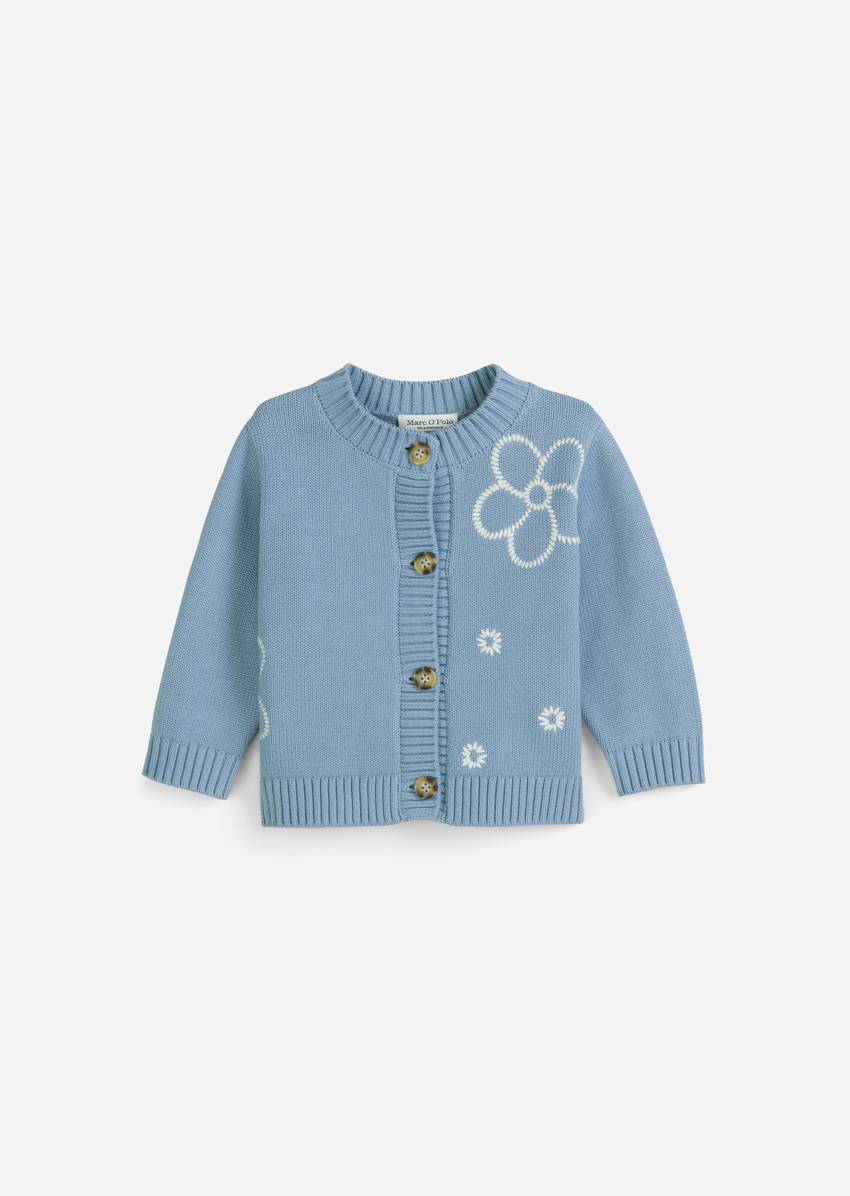KIDS-GIRLS cardigan made from pure organic cotton