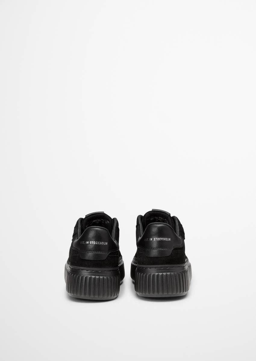 Sneaker made from suede