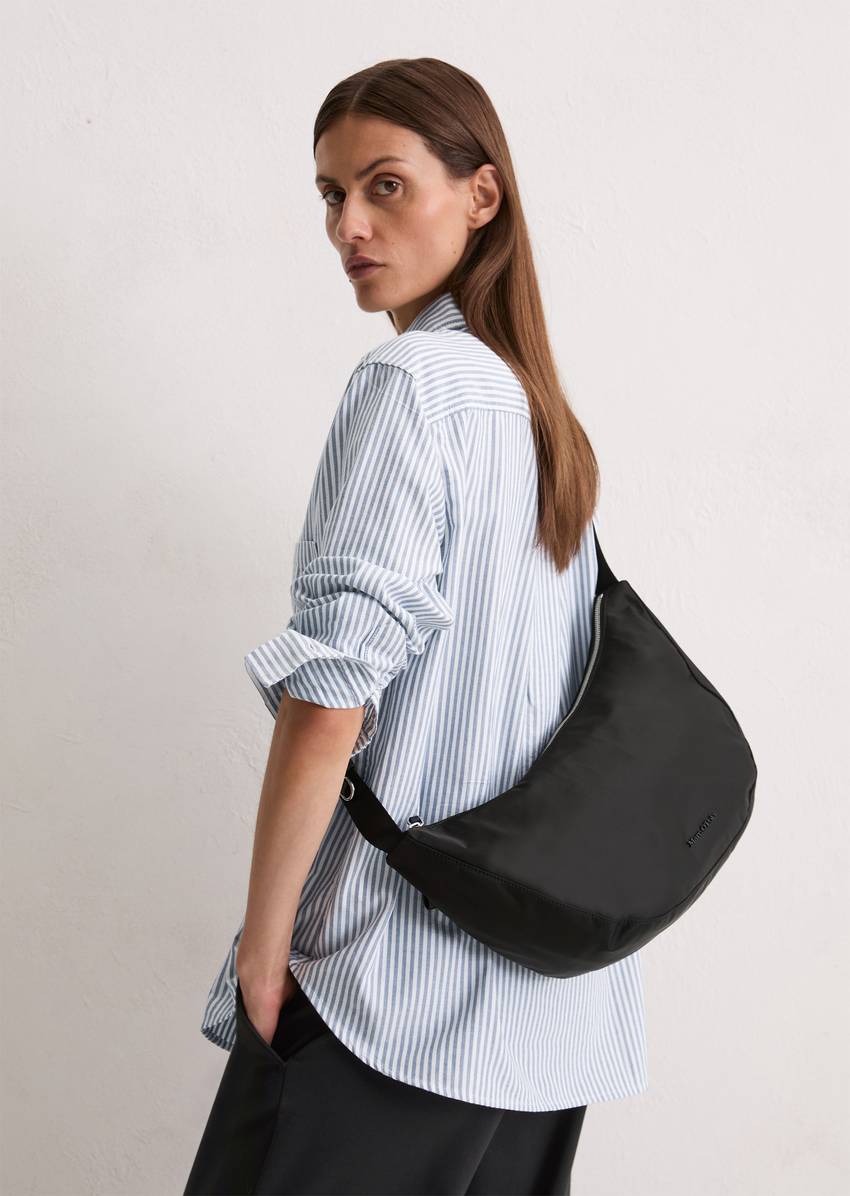 Shoulder bag small Made from water-repellent material