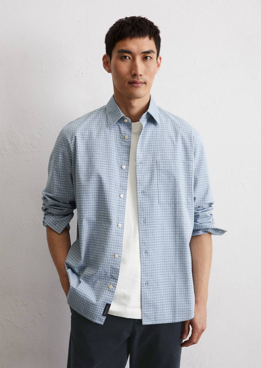 Regular shirt made from fine poplin quality