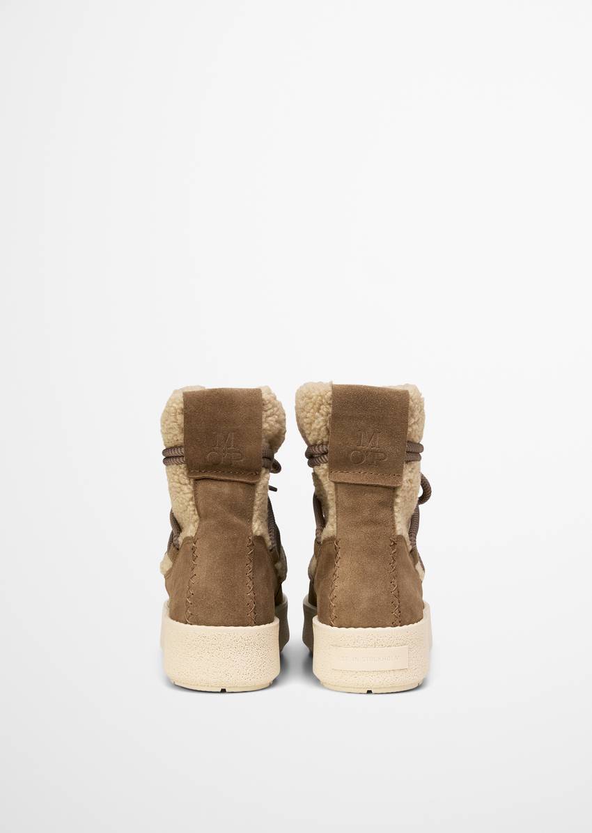 Winter boots model Pia with fluffy warm lining