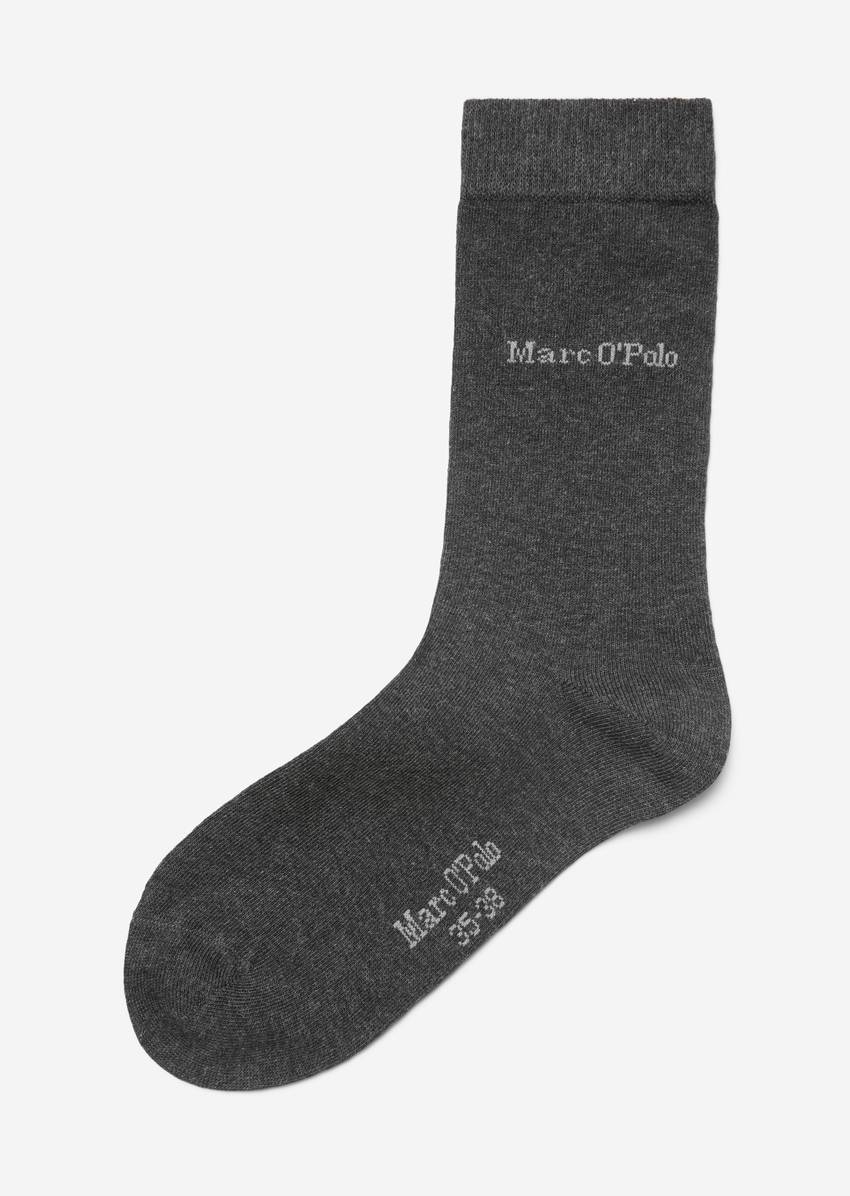 Logo socks in a pack of two