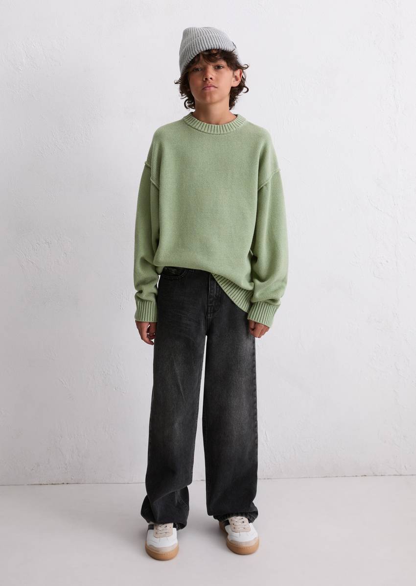 TEENS-BOYS sweater made from pure organic cotton