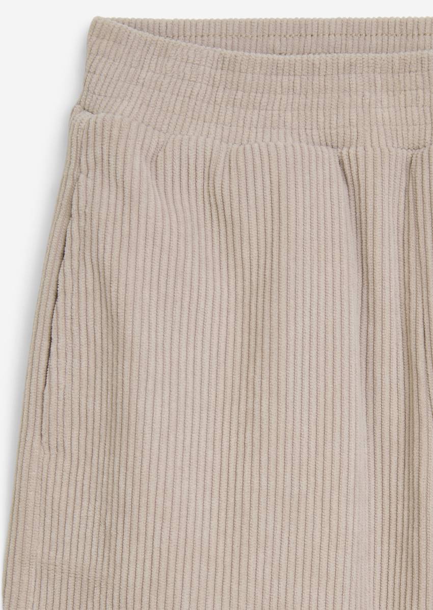 KIDS-GIRLS corduroy pants with wide leg