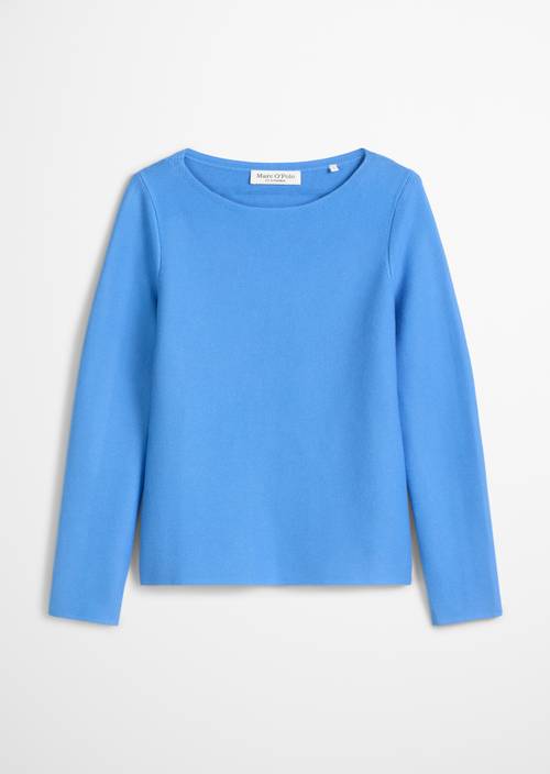 Sweater slim made from organic cotton