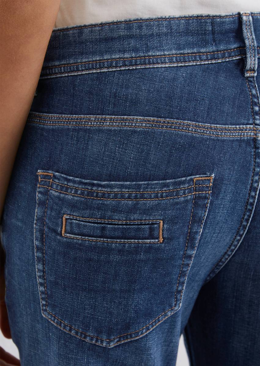 Jeans model Theda boyfriend made from soft cotton stretch