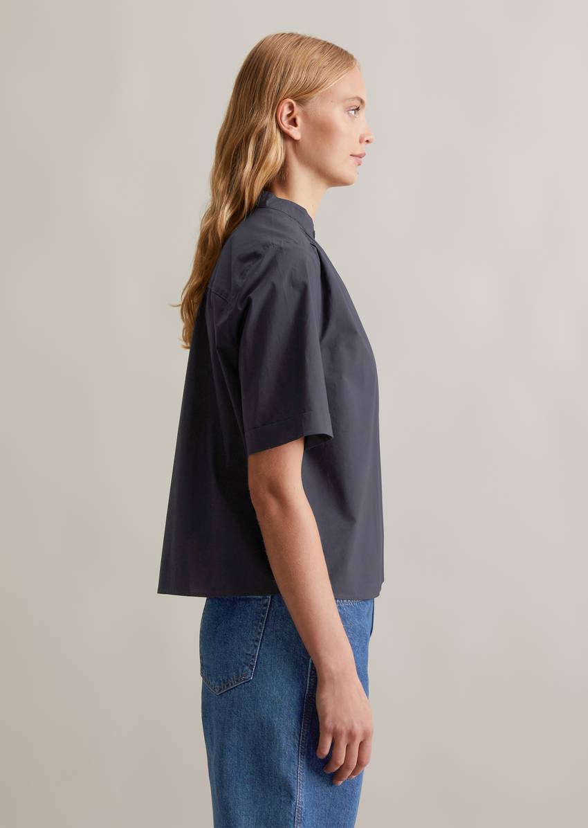 Regular blouse made from Papertouch Poplin