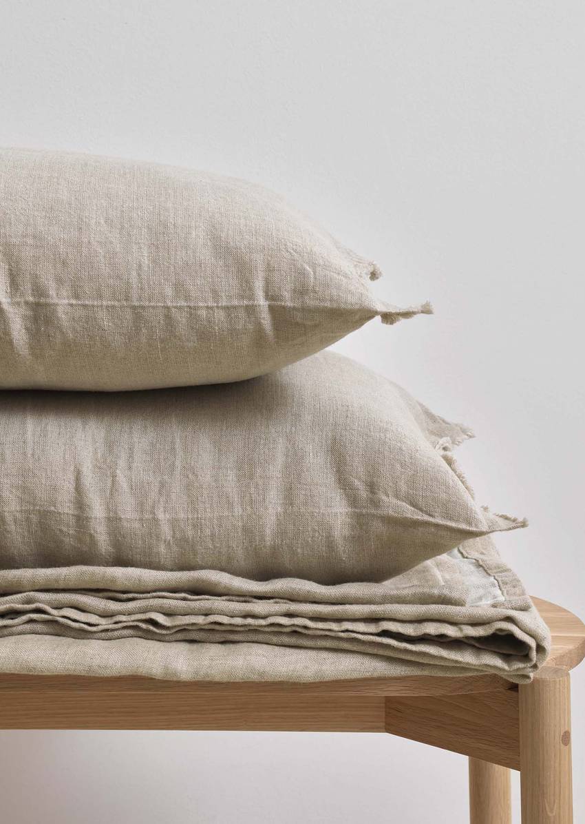 Decorative cushion model Linka made from pure linen