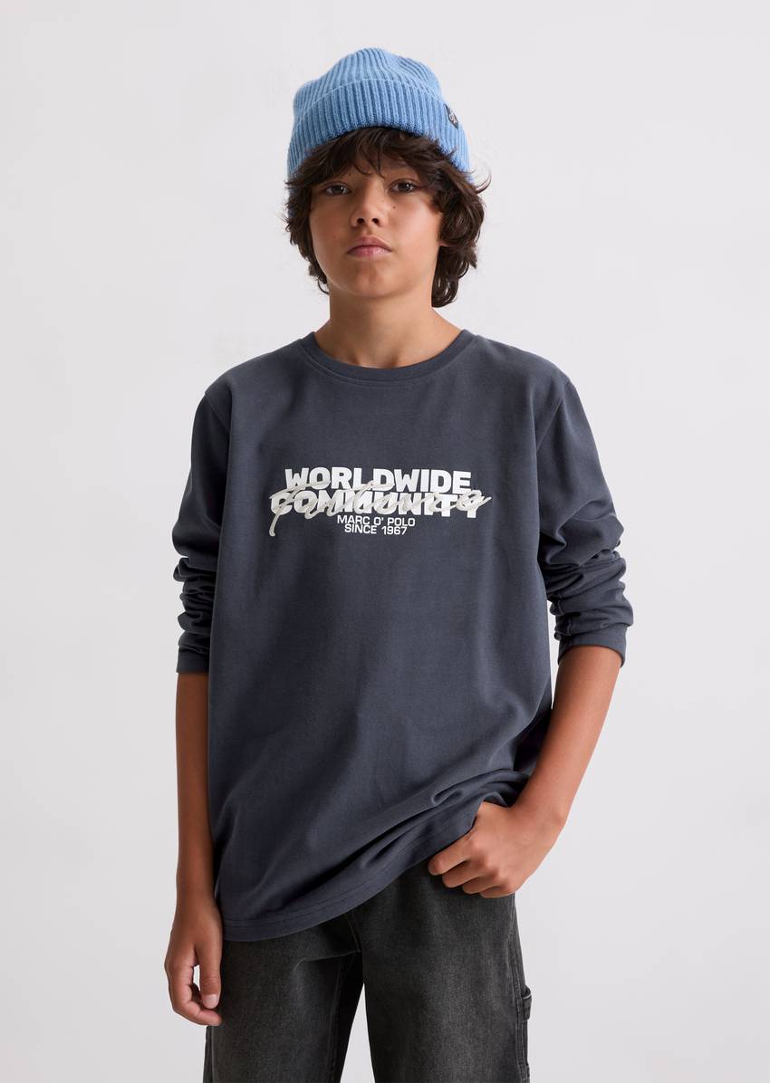 TEENS-BOYS longsleeve made from pure organic cotton