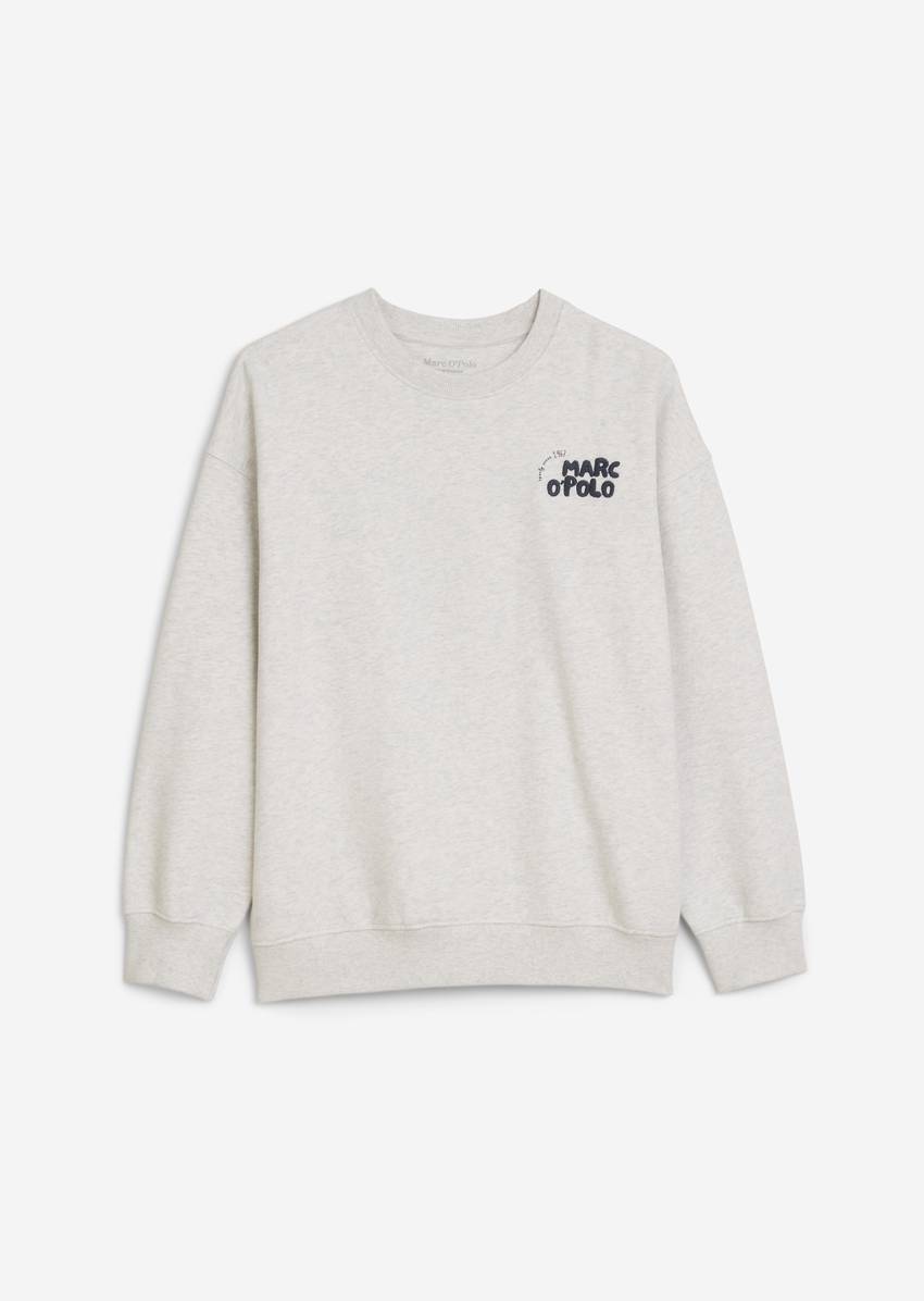 TEENS-GIRLS sweatshirt with logo embroidery on both sides