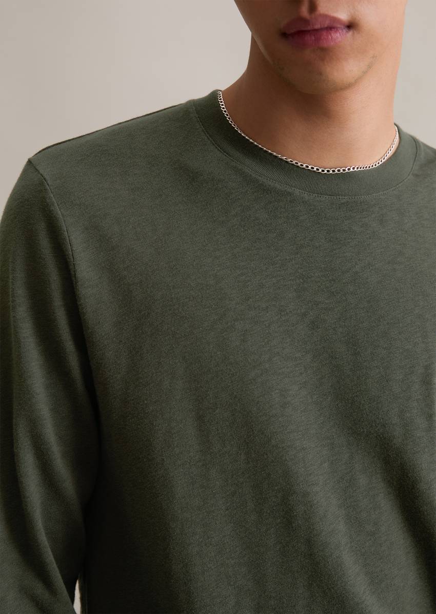 DfC Longsleeve regular in heavy slub jersey quality
