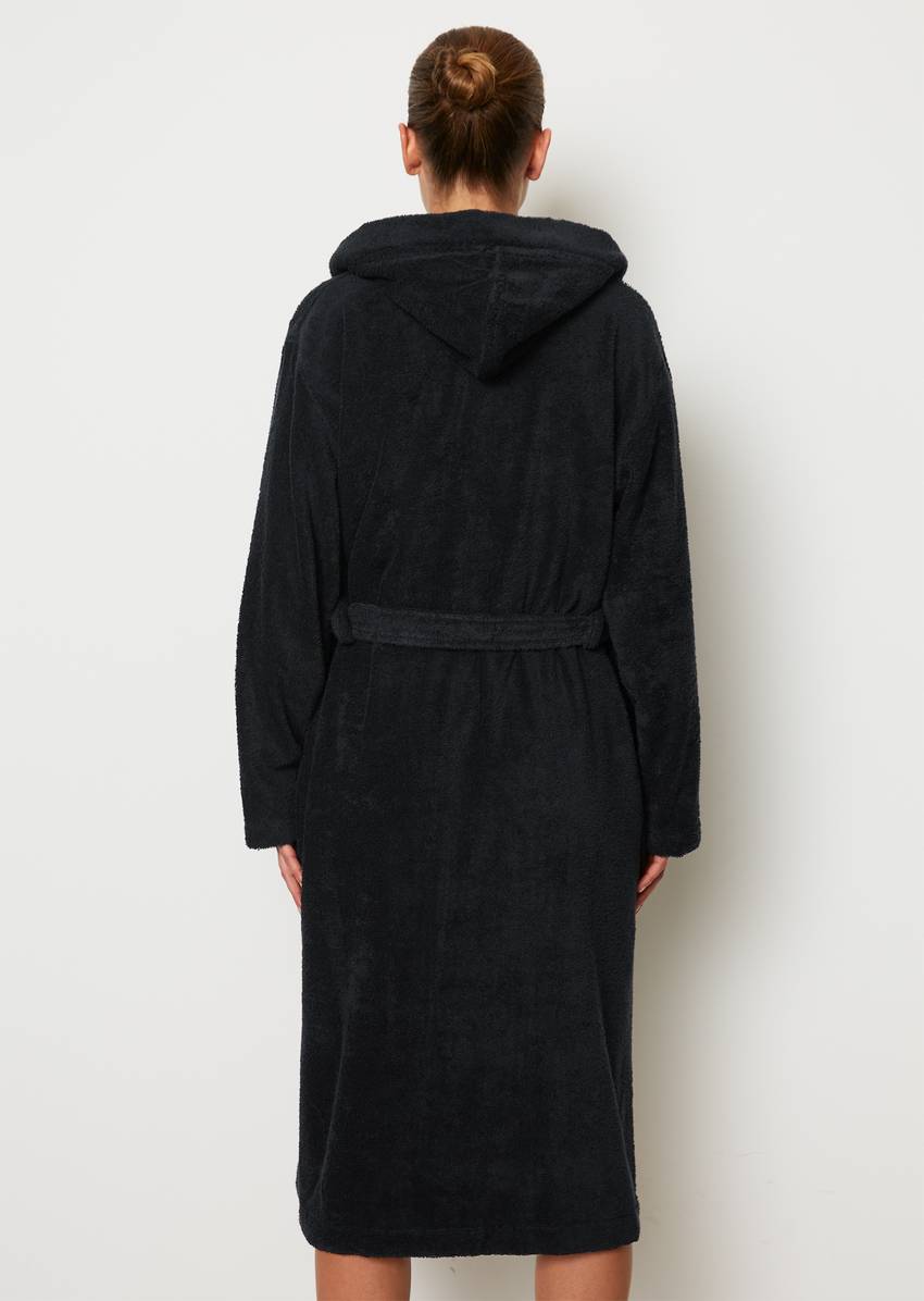 Ladies' bathrobe model Timeless With hood