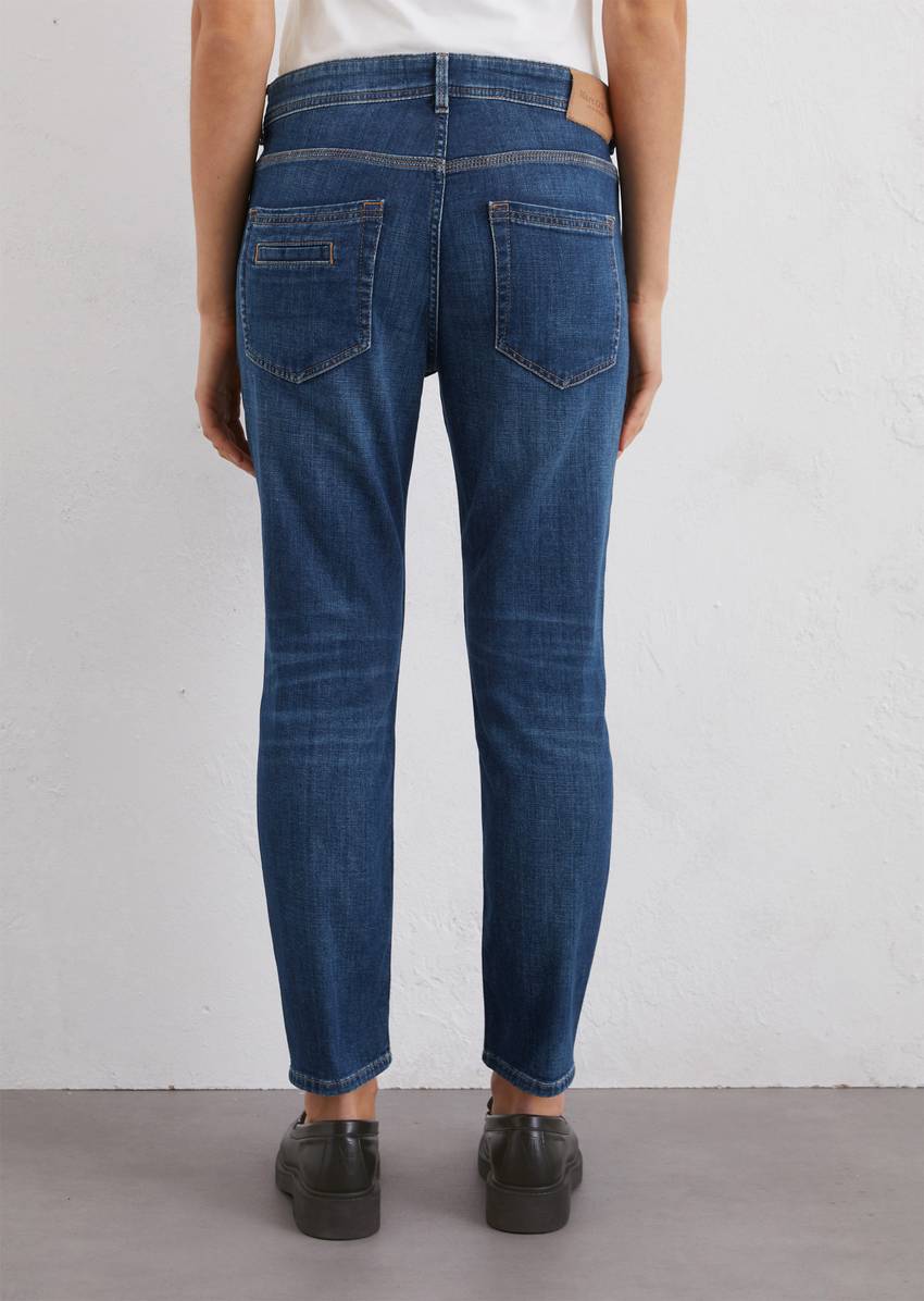 Jeans model Theda boyfriend made from soft cotton stretch
