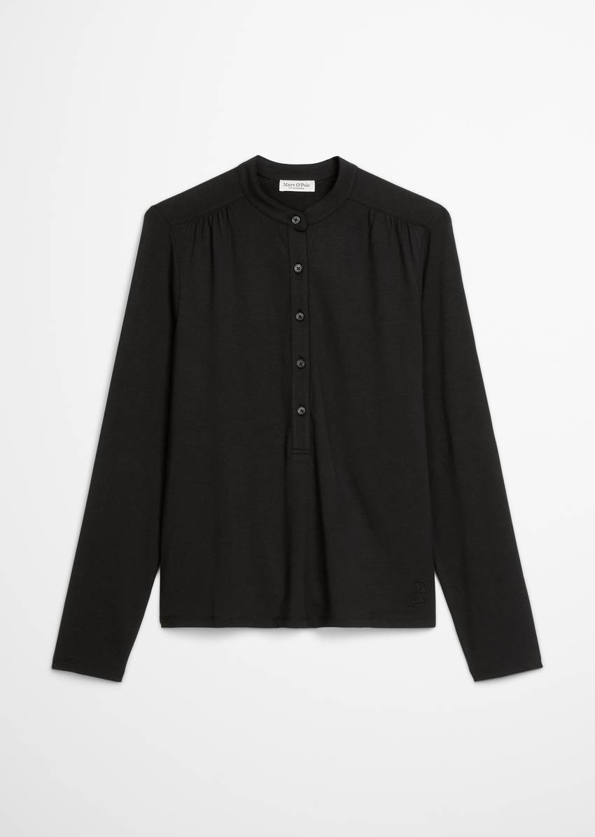 Relaxed jersey blouse with TENCEL™ Modal