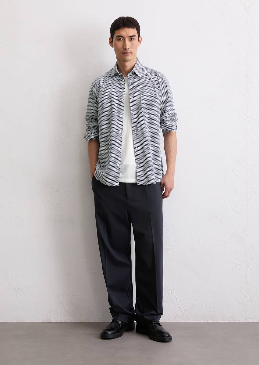 Shirt shaped made from pure organic cotton