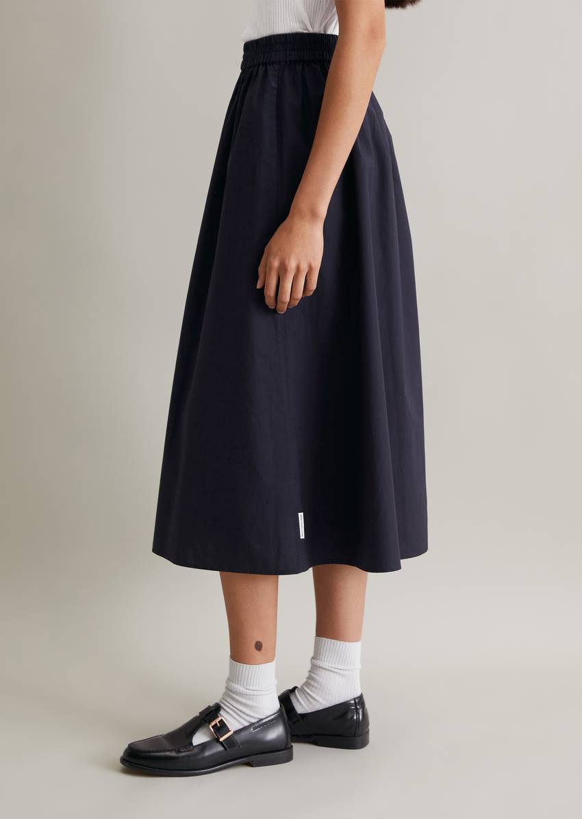Flared skirt made from Papertouch Poplin