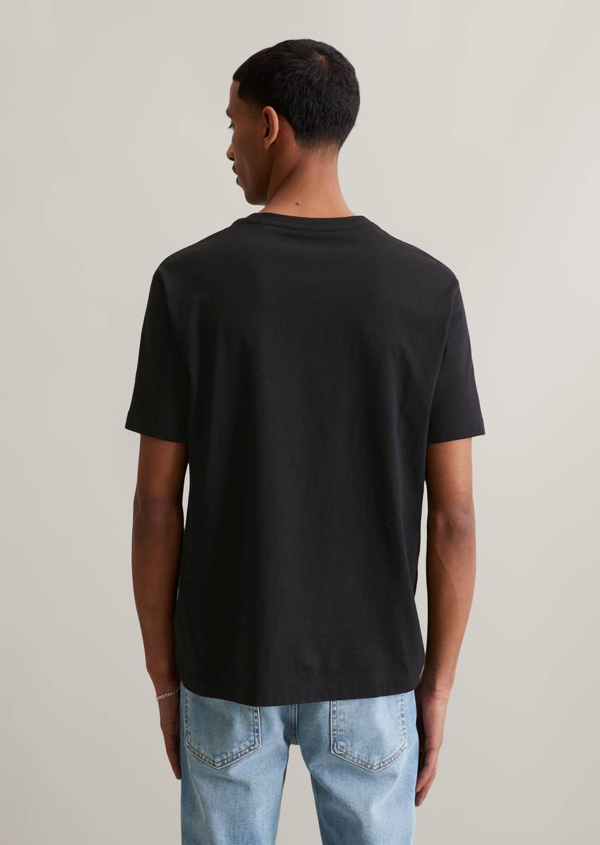 T-shirt regular made from pure organic cotton