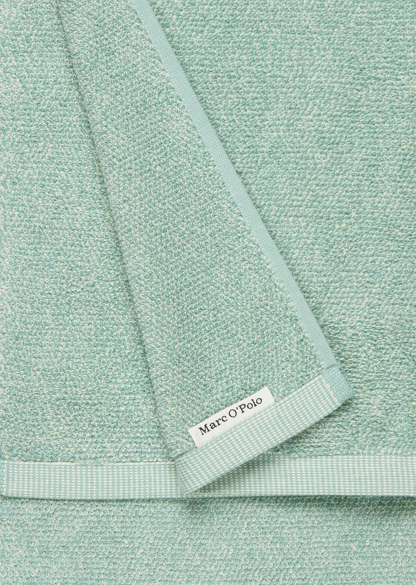 Towel model Timeless melange made from organic cotton terry