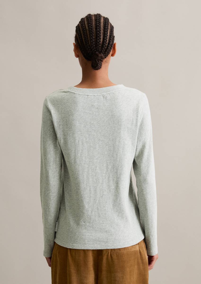 DfC Longsleeve regular made from heavy slub jersey