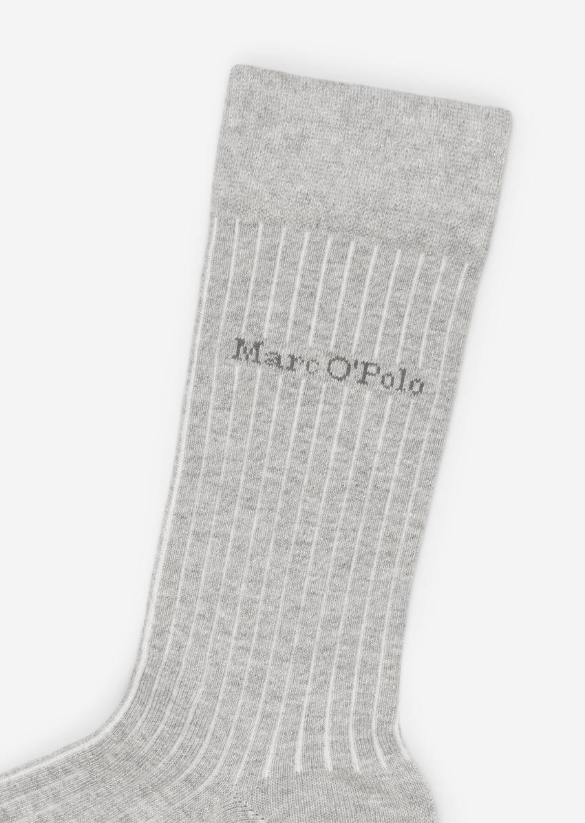Ribbed socks Pack of two