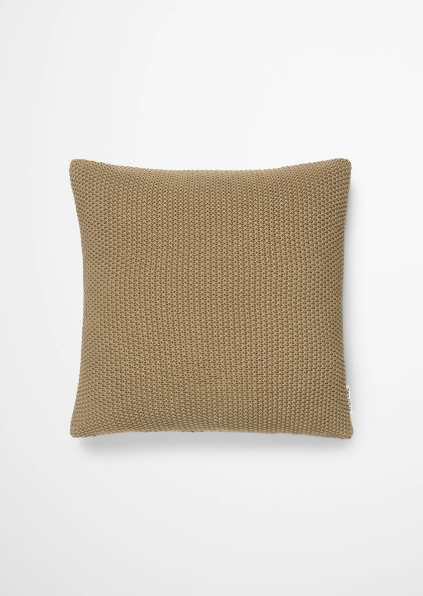 Decorative cushion model Nordic Knit made from soft organic cotton