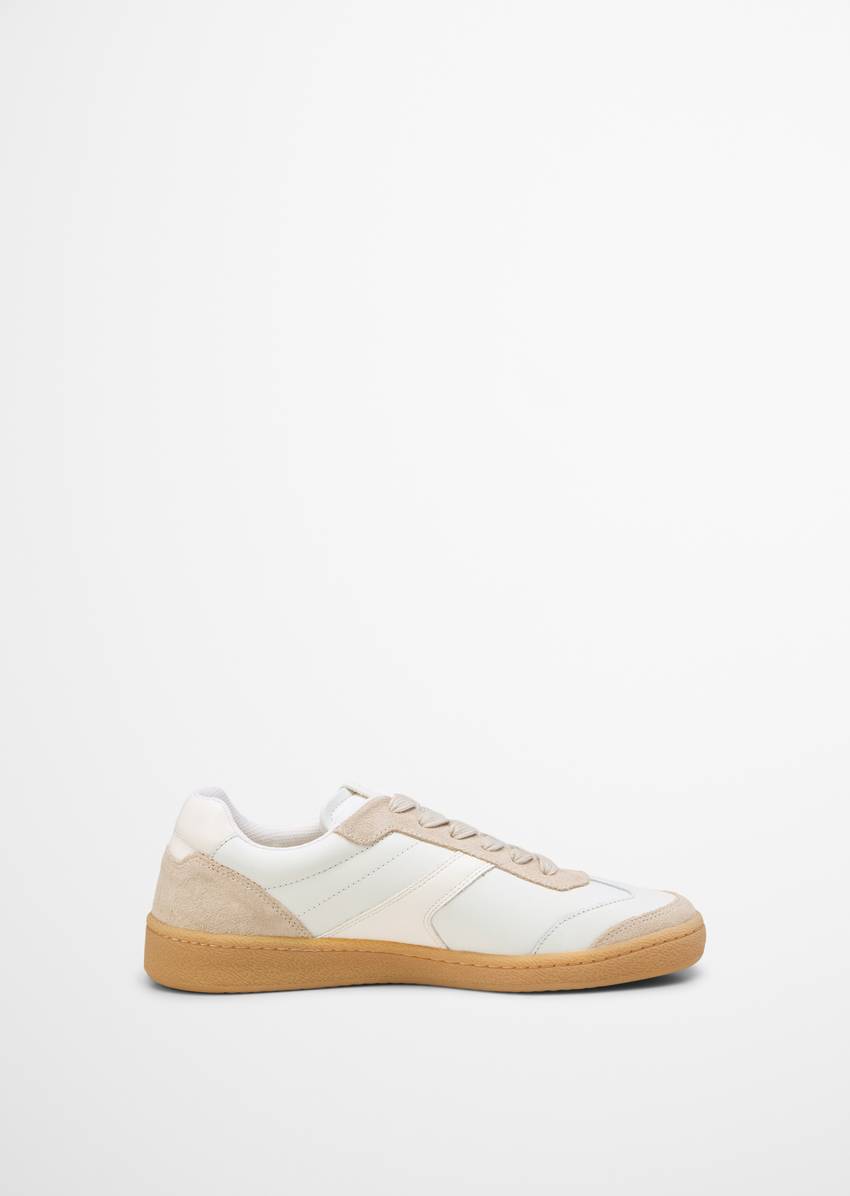 Sneaker made from fine cowhide