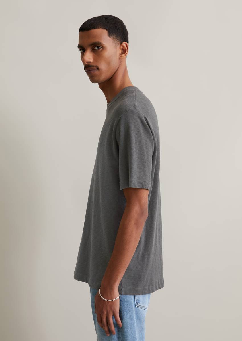 T-shirt regular made from soft slub jersey fabric
