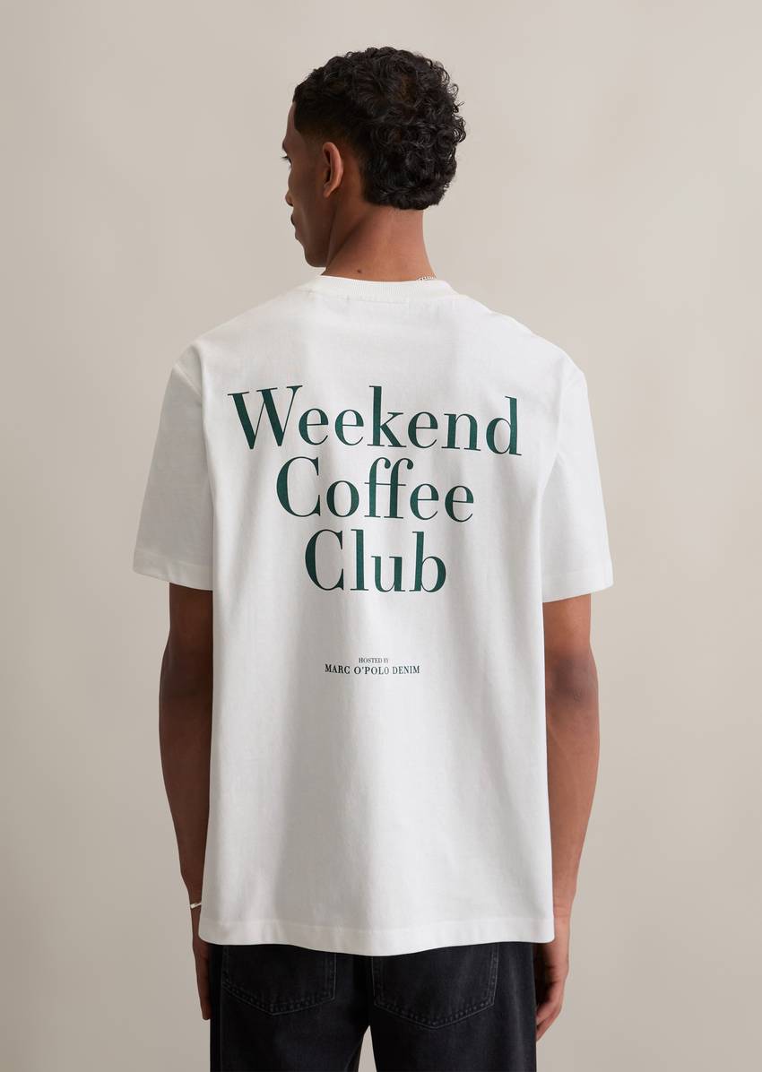 Relaxed T-shirt with relaxed back print