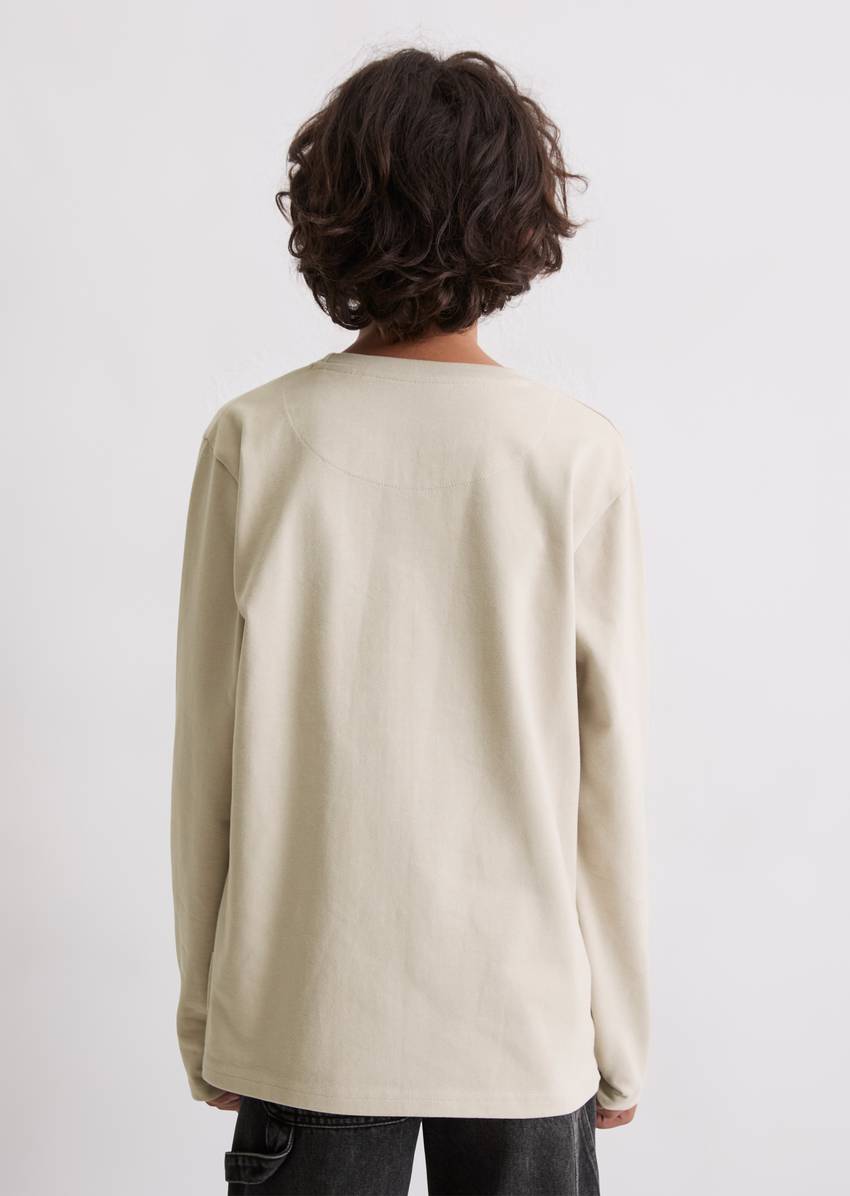 TEENS-BOYS longsleeve made from pure organic cotton
