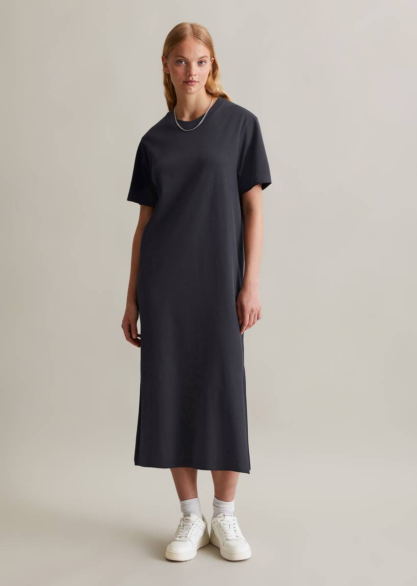 DfC jersey dress relaxed made from ribbed organic cotton