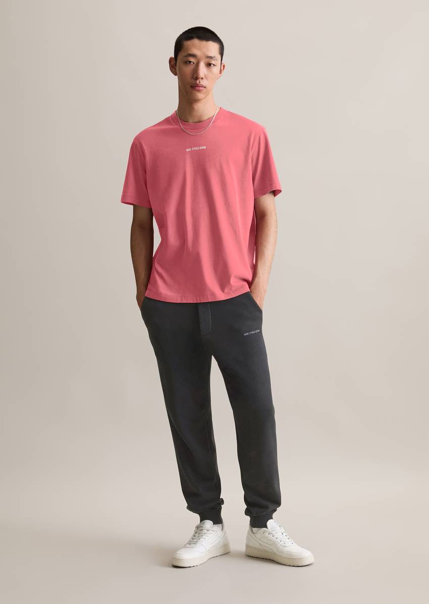 Relaxed T-shirt made from soft-touch organic cotton