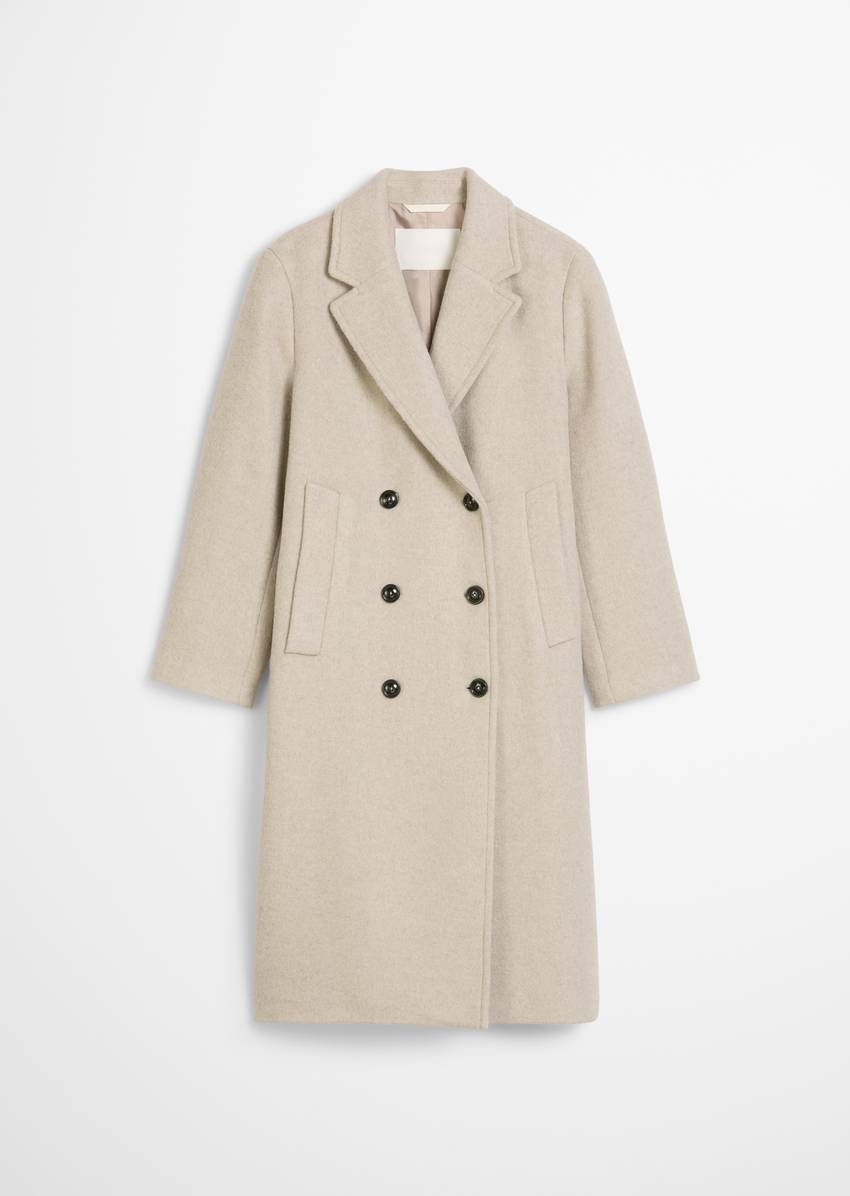 Blazer coat regular made from an Italian wool blend