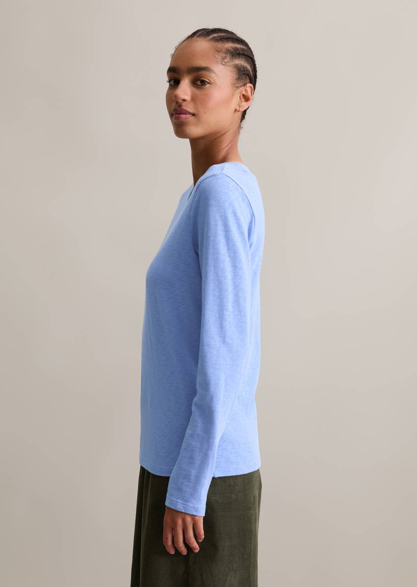 DfC Longsleeve regular made from heavy slub jersey